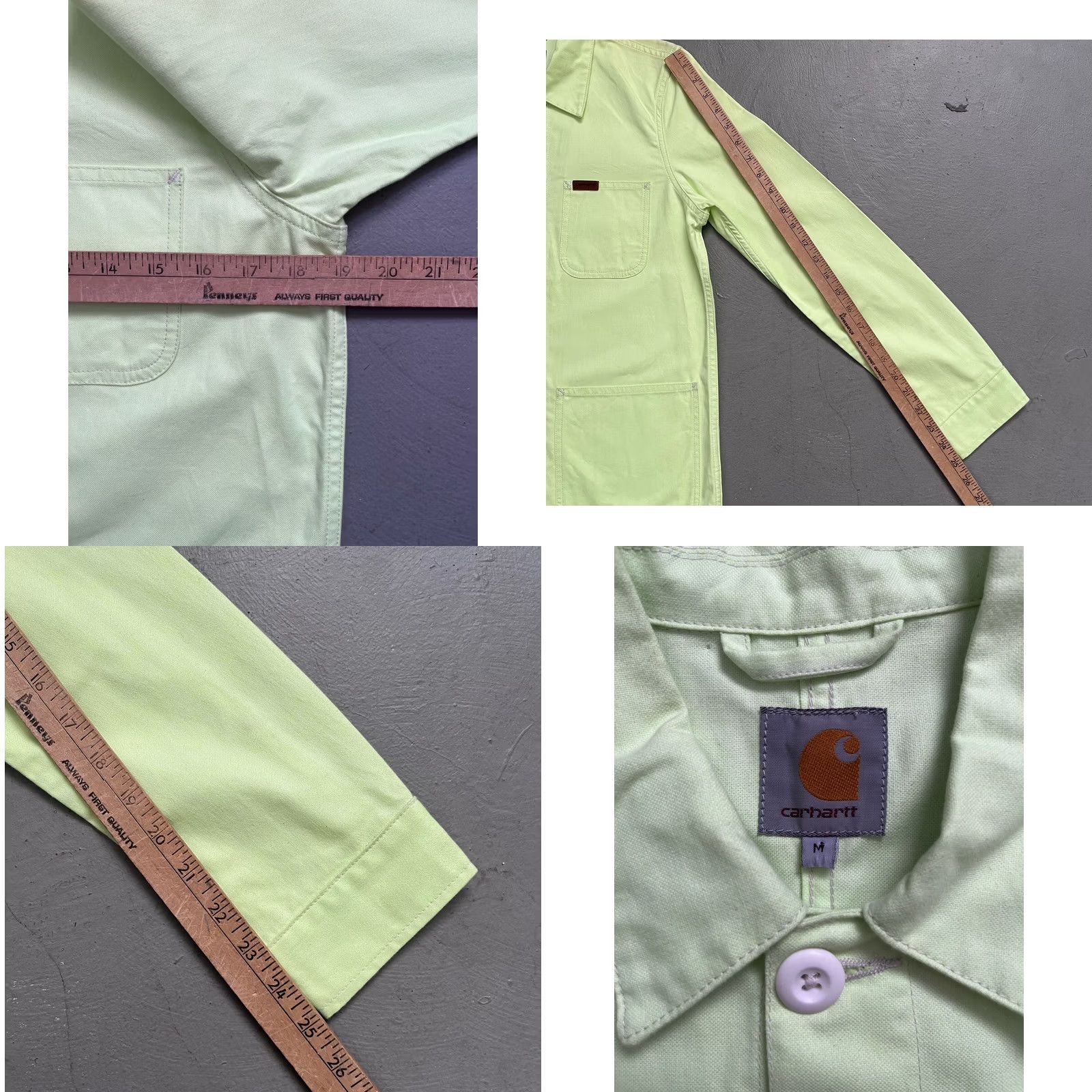 Carhartt Carhartt WIP Work In Progress X’ Fynn Chore Neon Workwear Garden Jacket M Unisex Adults Jacket Mens 2010s, Workwear, Chore, Cotton, See Photos Size US M / EU 48-50 / 2 - 8 Thumbnail