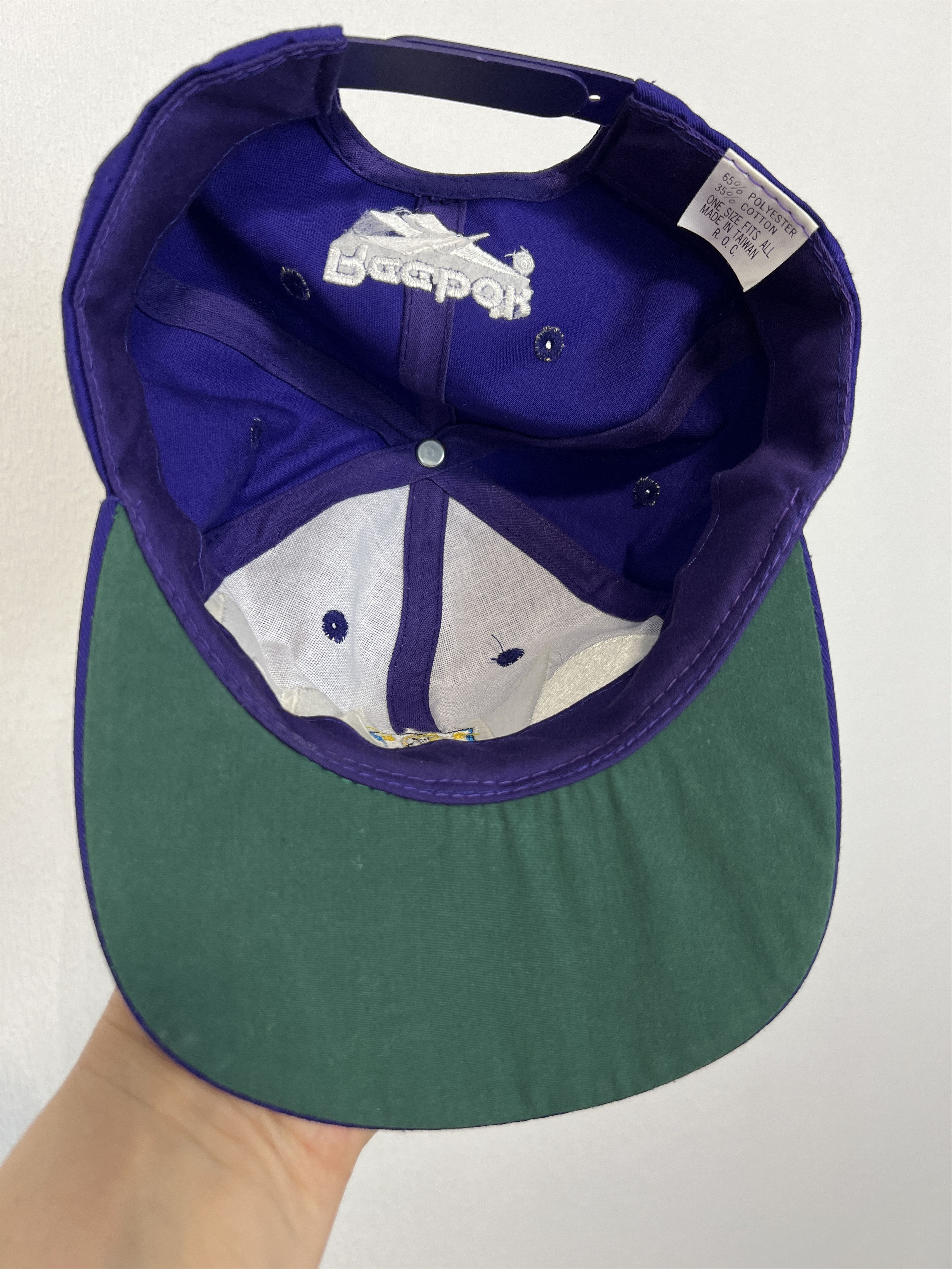 Reebok Vintage 90's Brondby Football Cap Hat Snapback Soccer Rare Size ONE SIZE - 7 Thumbnail