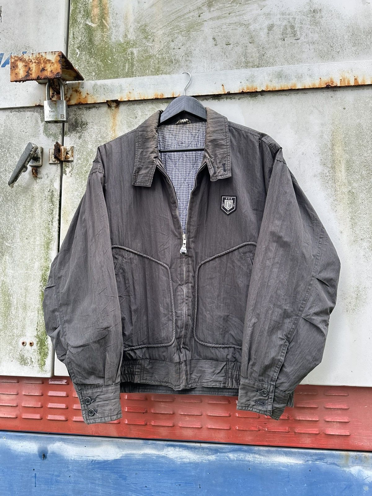 Vintage 👹THRASHED Faded Joslyn Art Museum Bomber Jacket Size US M / EU 48-50 / 2 - 5 Thumbnail