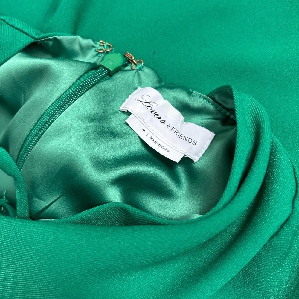 Designer Lovers + Friends l Calypso Mini Dress in Kelly Green Medium Size M / US 6-8 / IT 42-44 - 9 Thumbnail