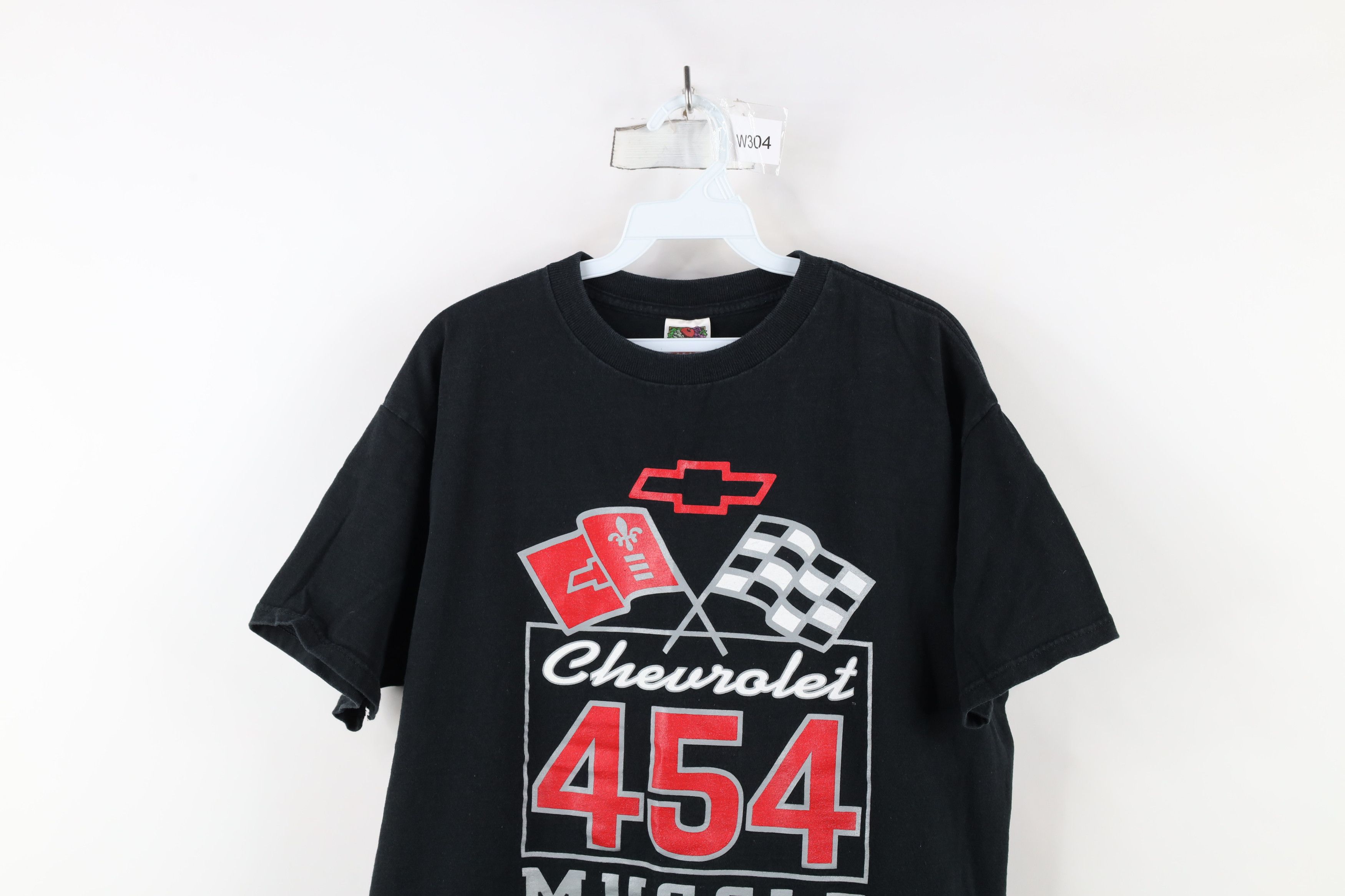Vintage Vintage 90s Spell Chevrolet 454 Muscle Engine Car T-Shirt Size US XL / EU 56 / 4 - 2 Thumbnail