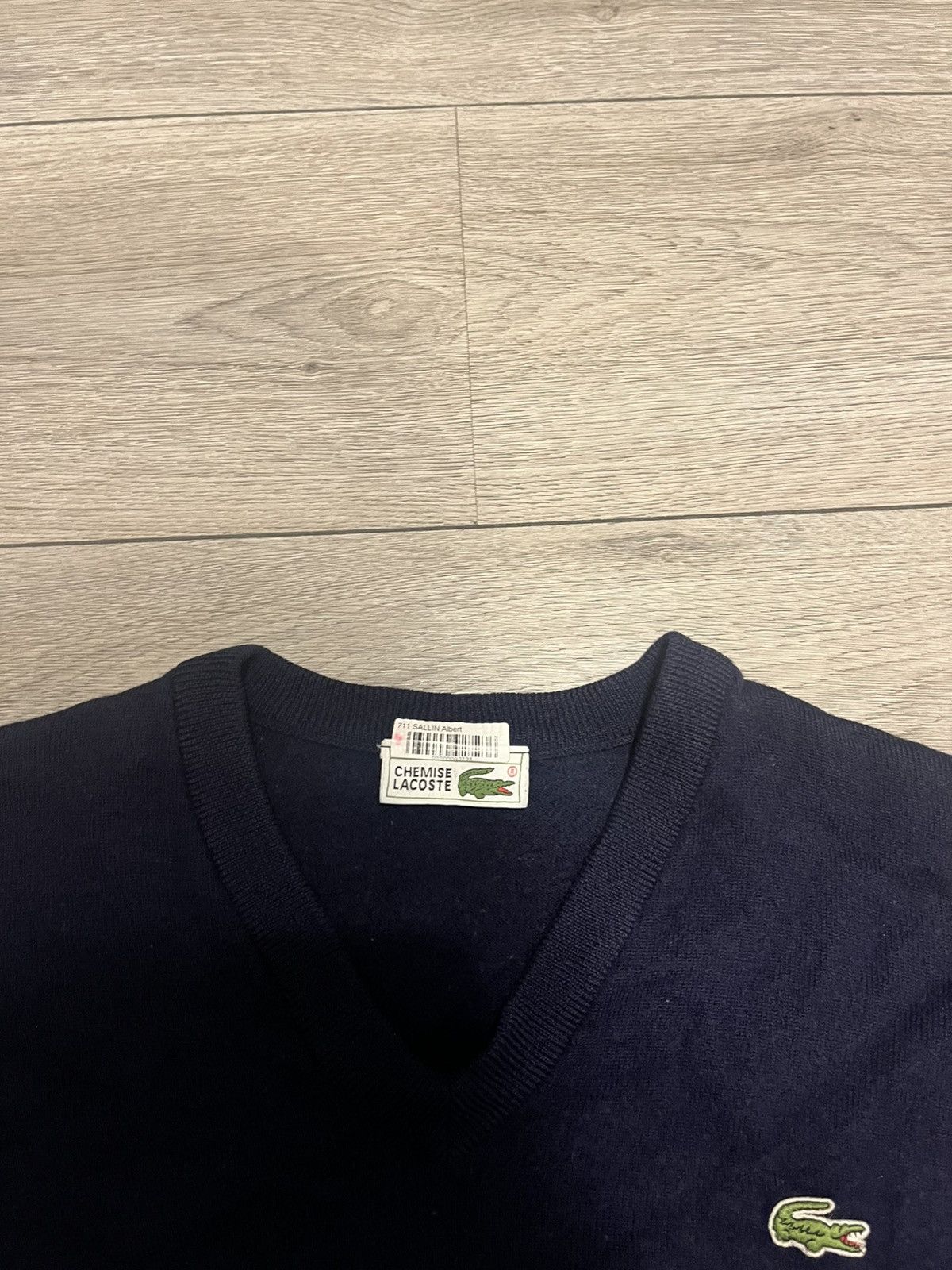 Lacoste × Vintage Vintage Sweater Lacoste Size M / US 6-8 / IT 42-44 - 3 Thumbnail