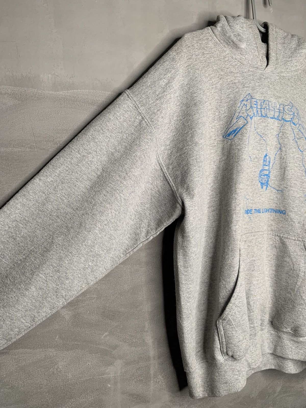 Gildan Metallica Ride The Lightning Hoodie Size US L / EU 52-54 / 3 - 3 Thumbnail