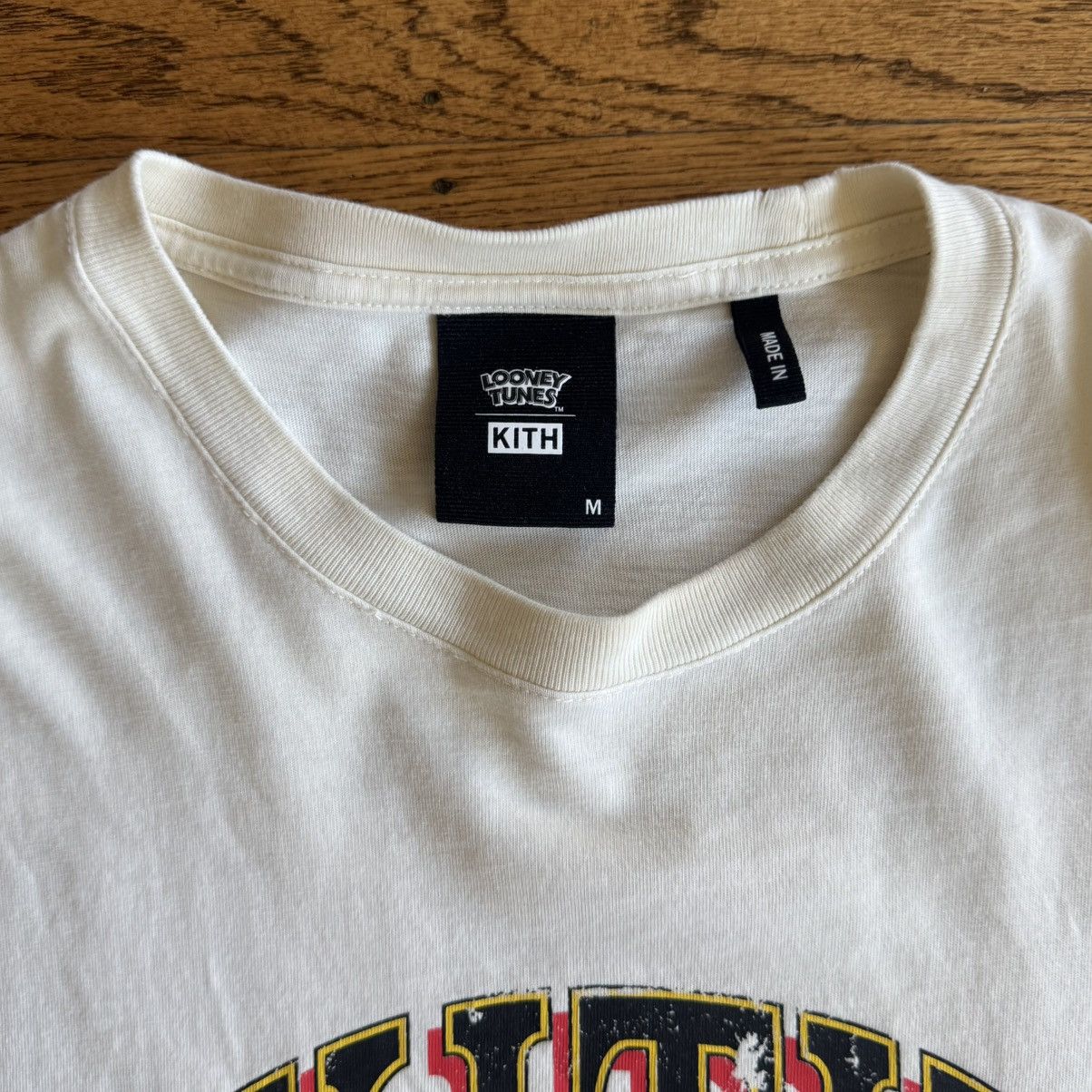 Kith Kith Looney Tunes Taz Tasmanian Vintage T Shirt White M Size US M / EU 48-50 / 2 - 3 Thumbnail