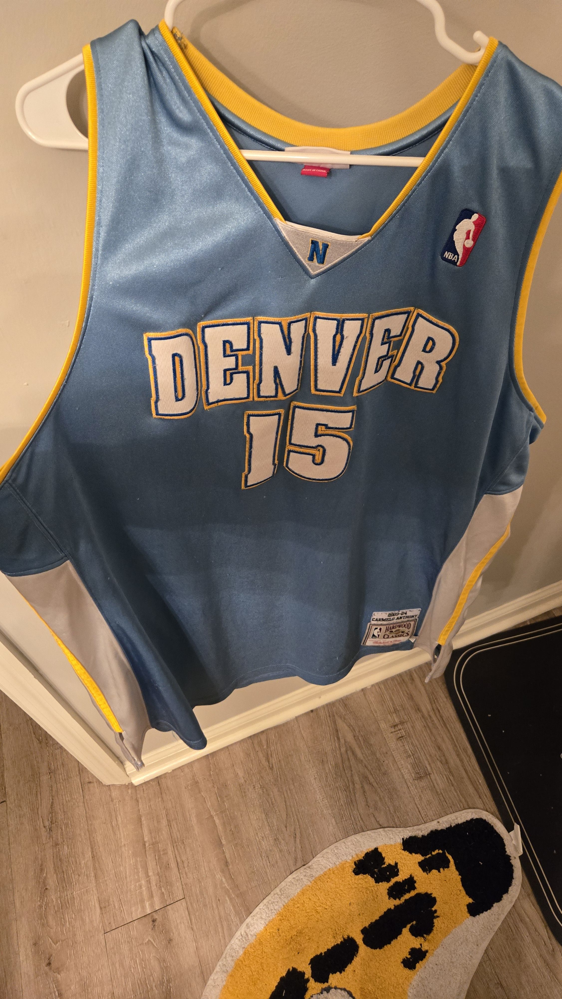 Mitchell & Ness Denver nuggets Carmella Anthony jersey Size US XXL / EU 58 / 5 - 4 Thumbnail