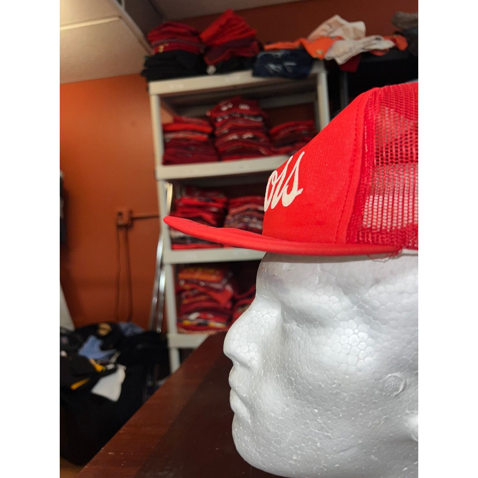 Vintage Vintage Coors Trucker Hat Red Logo Snapback Headwear Cap Size ONE SIZE - 3 Thumbnail
