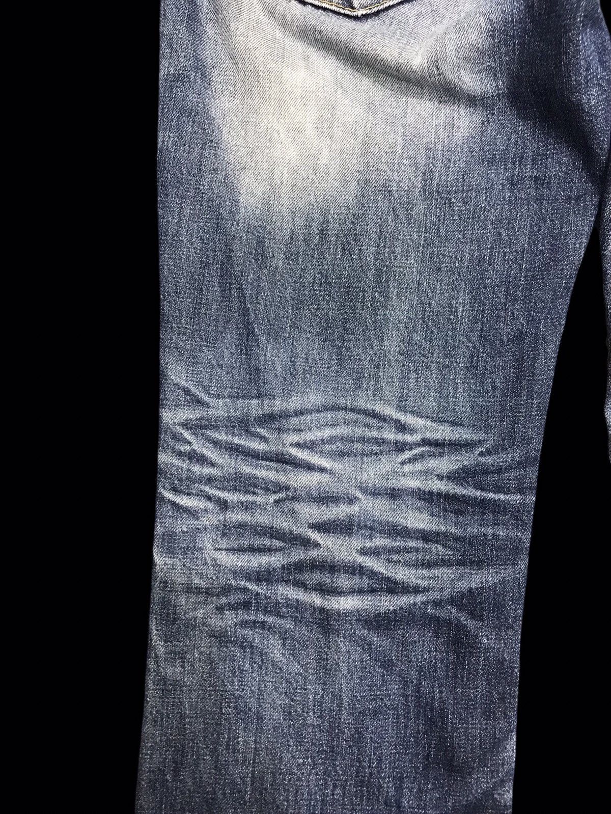 Seditionaries 💥VERY RARE💥LOLITA FLYING SKULL EMBROIDERY DENIM F384 Size US 31 - 15 Thumbnail