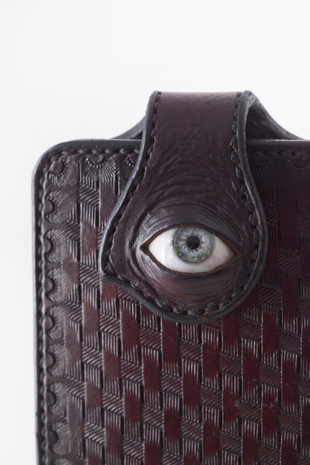 Other Seb Le Trafniar eye prosthesis leather wallet Size ONE SIZE - 2 Thumbnail