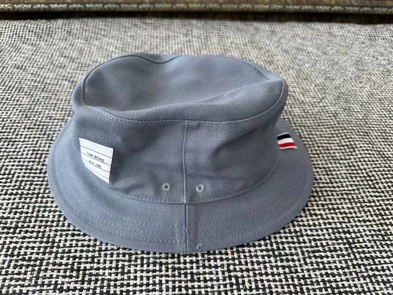 Thom Browne Thom Browne Classic grey fisherman's cap Size ONE SIZE - 3 Thumbnail