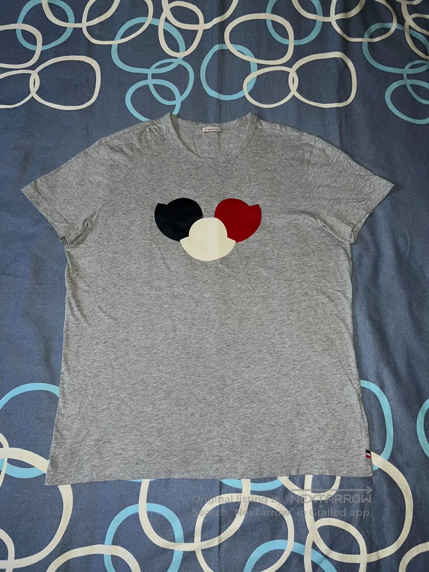 Moncler Moncler Mickey Mouse 3-Color Logo T-shirt. Size US XXL / EU 58 / 5 - 1 Thumbnail