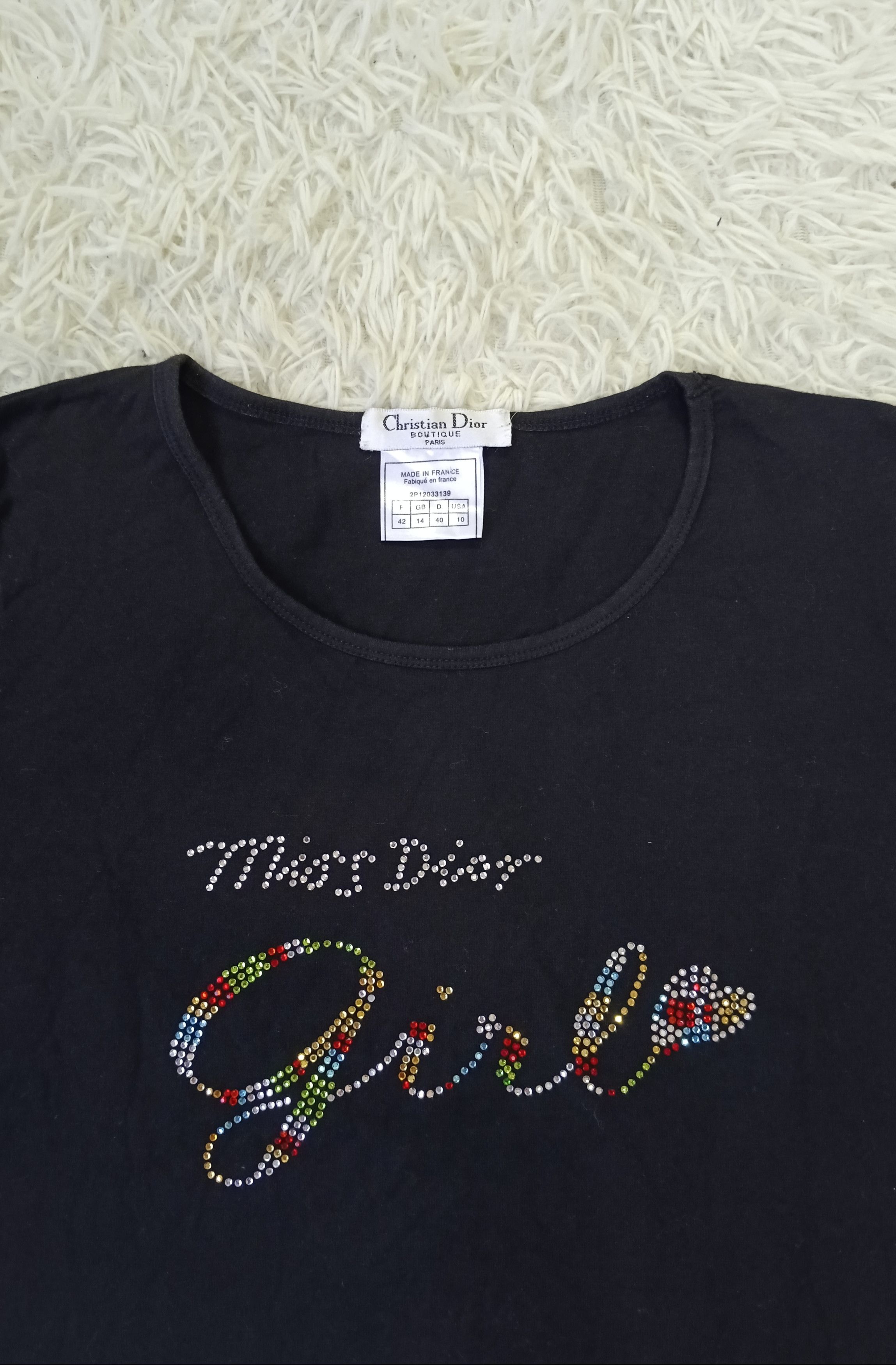 Dior MiSS DIOR SWAROVSKI LONG SLEEVE Size L / US 10 / IT 46 - 1 Thumbnail