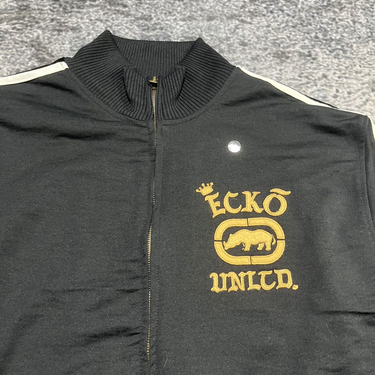 Ecko Unltd. Vintage Y2K Ecko Unltd Embroidered Hip-Hop Track Jacket NEW Size US L / EU 52-54 / 3 - 5 Thumbnail