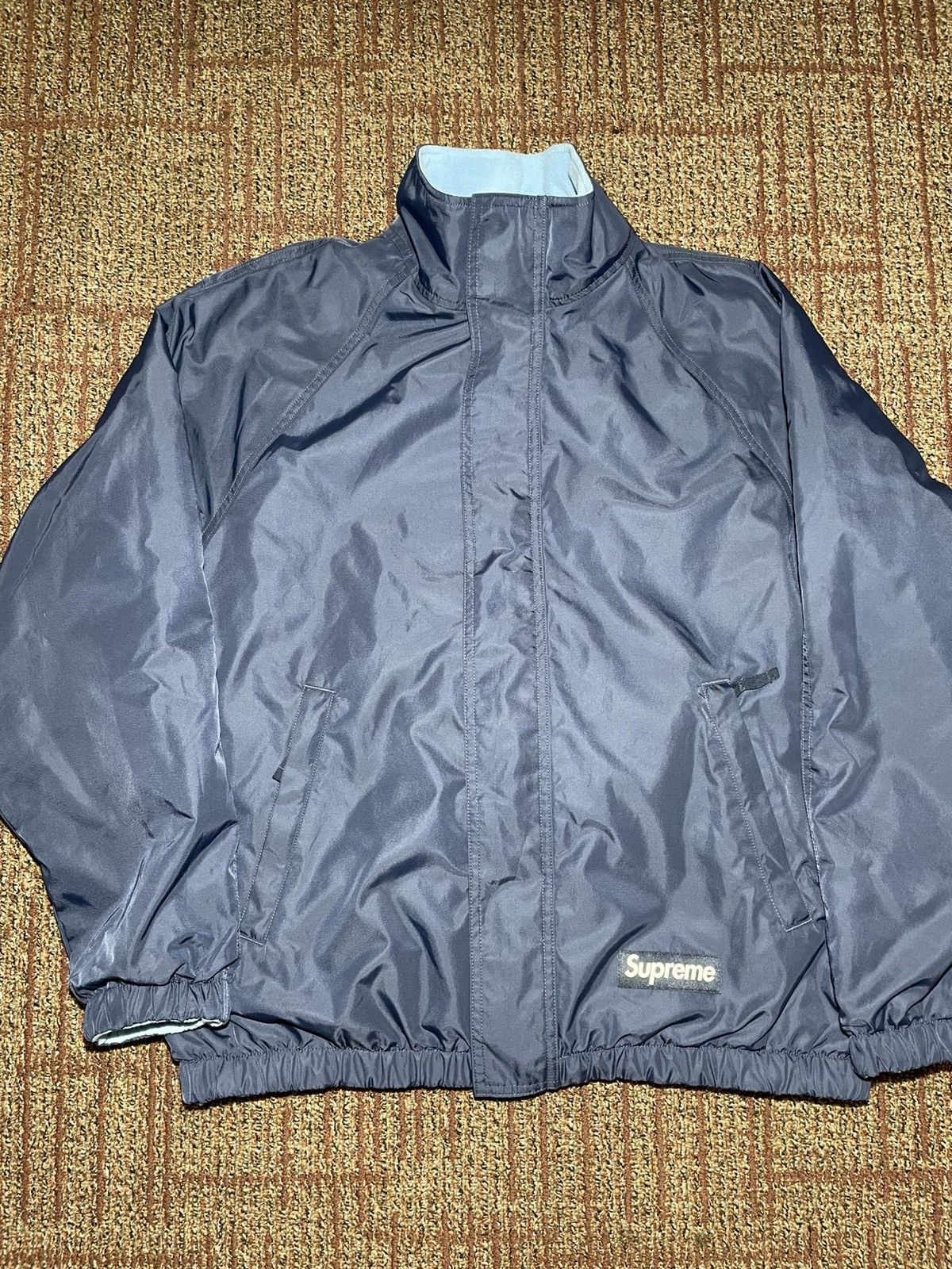 Ducati × Supreme Supreme Ducati Track Jacket Light Gray Medium