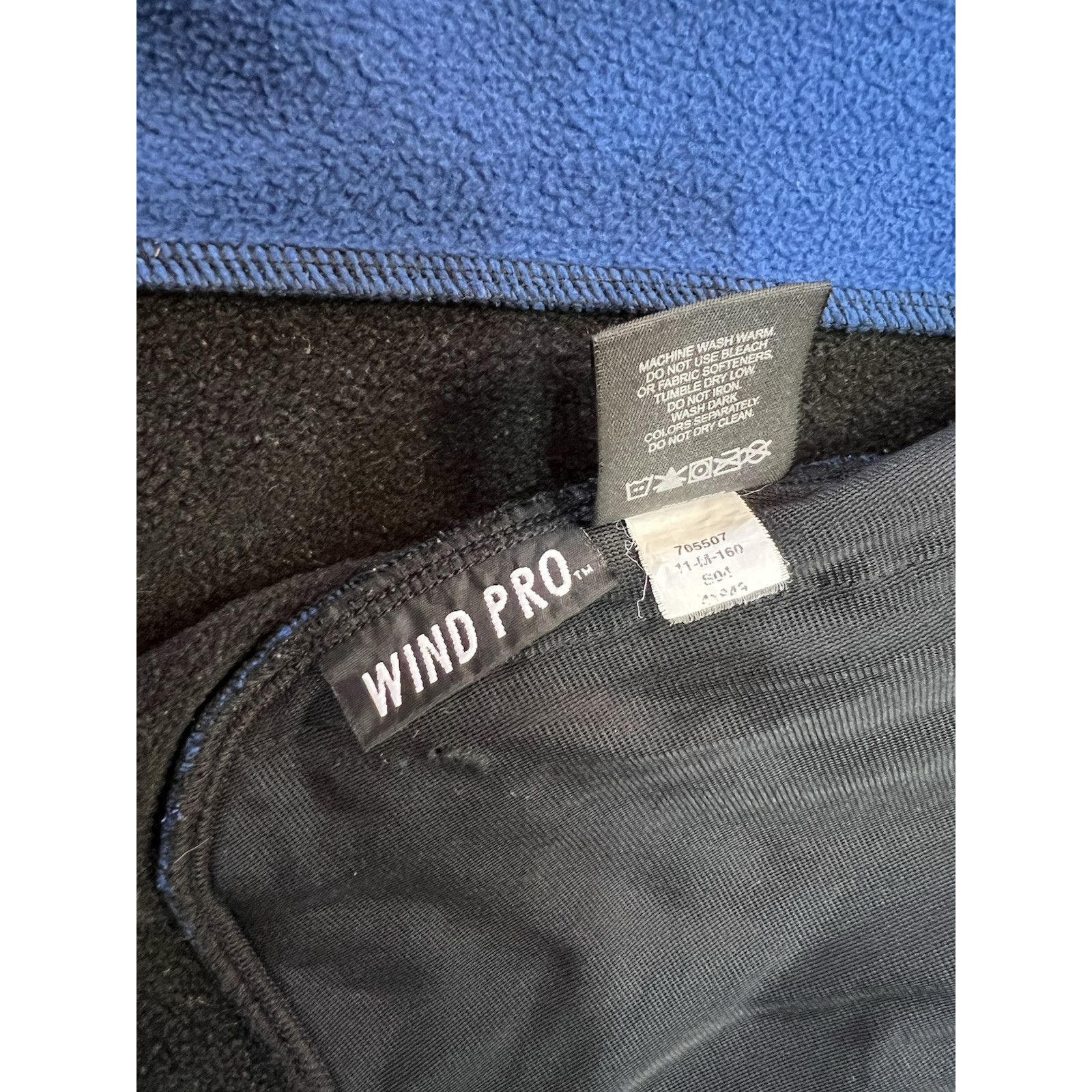 Rei REI Fleece Jacket Men's XL Full Zip Blue Black Canada VTG Size US XL / EU 56 / 4 - 7 Thumbnail