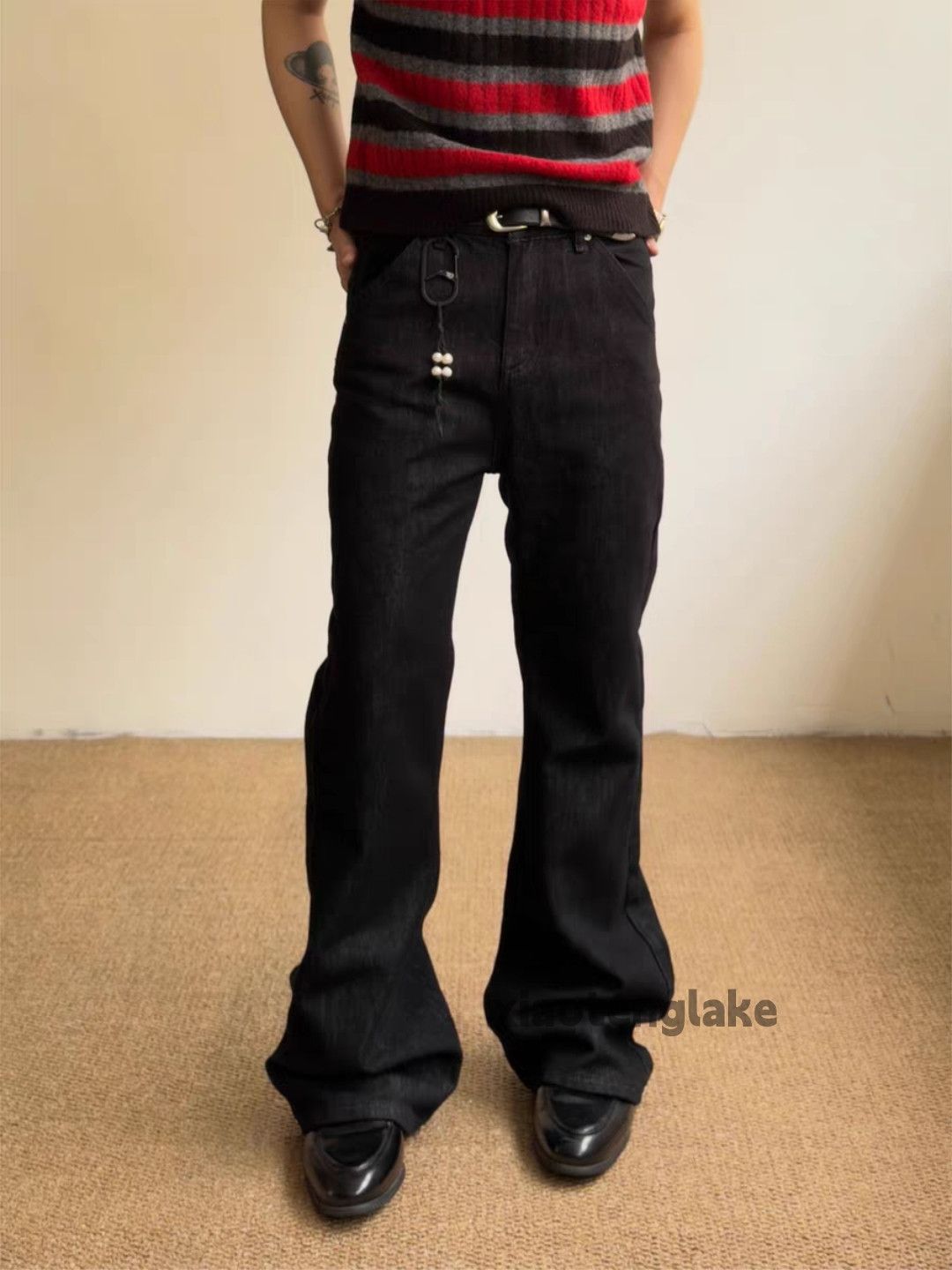 Jean xz acne ourlegacy style flared bootcut punk jeans Size US 30 / EU 46 - 3 Thumbnail