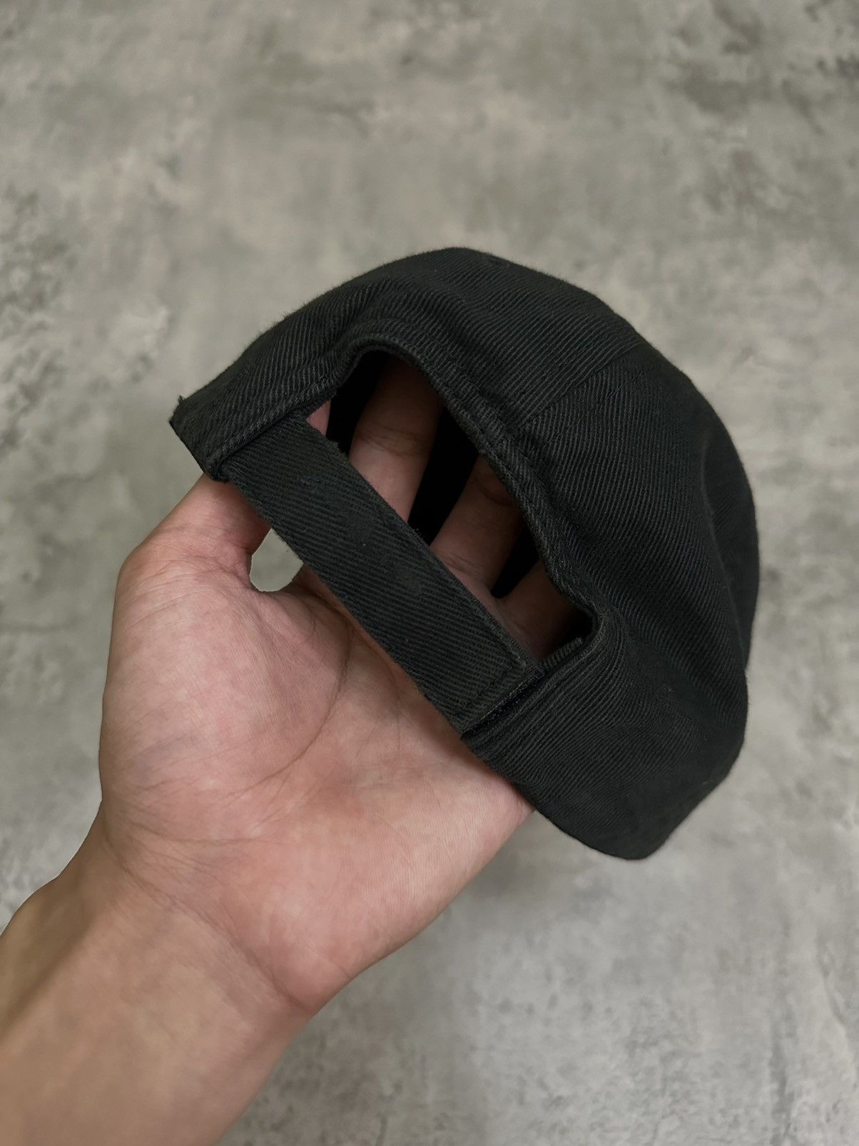 Balenciaga Balenciaga 🚫$OLD🚫Notch Logo Cotton Baseball Cap Size ONE SIZE - 3 Thumbnail