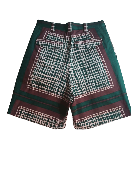 Sacai Sacai front pleated pattern dress shorts Size US 32 / EU 48 - 2 Thumbnail