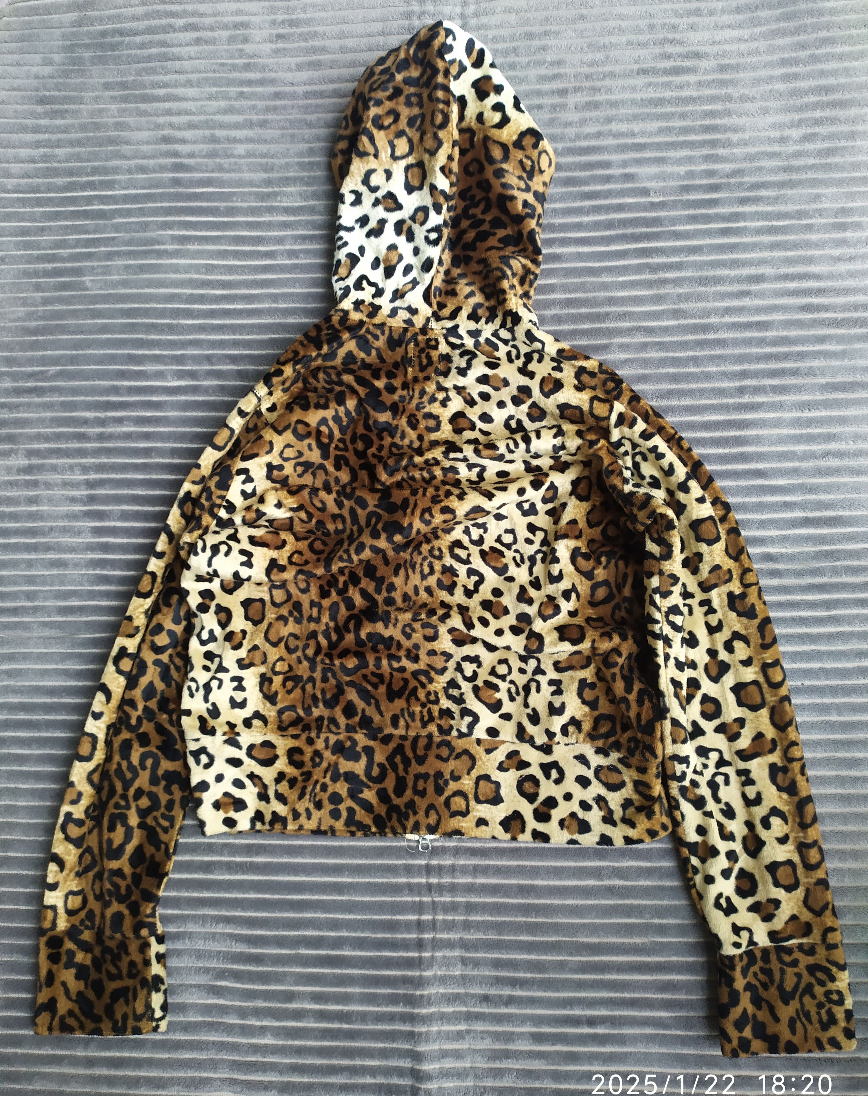 If Six Was Nine × Japanese Brand × Le Grande Bleu (L.G.B.) US Rags Leopard hoodie shirt ifsix Lgb Size US M / EU 48-50 / 2 - 2 Thumbnail