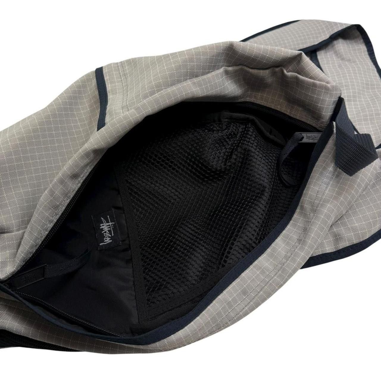Stussy Vintage Stussy Sling Bag Grid Pattern Size ONE SIZE - 8 Thumbnail