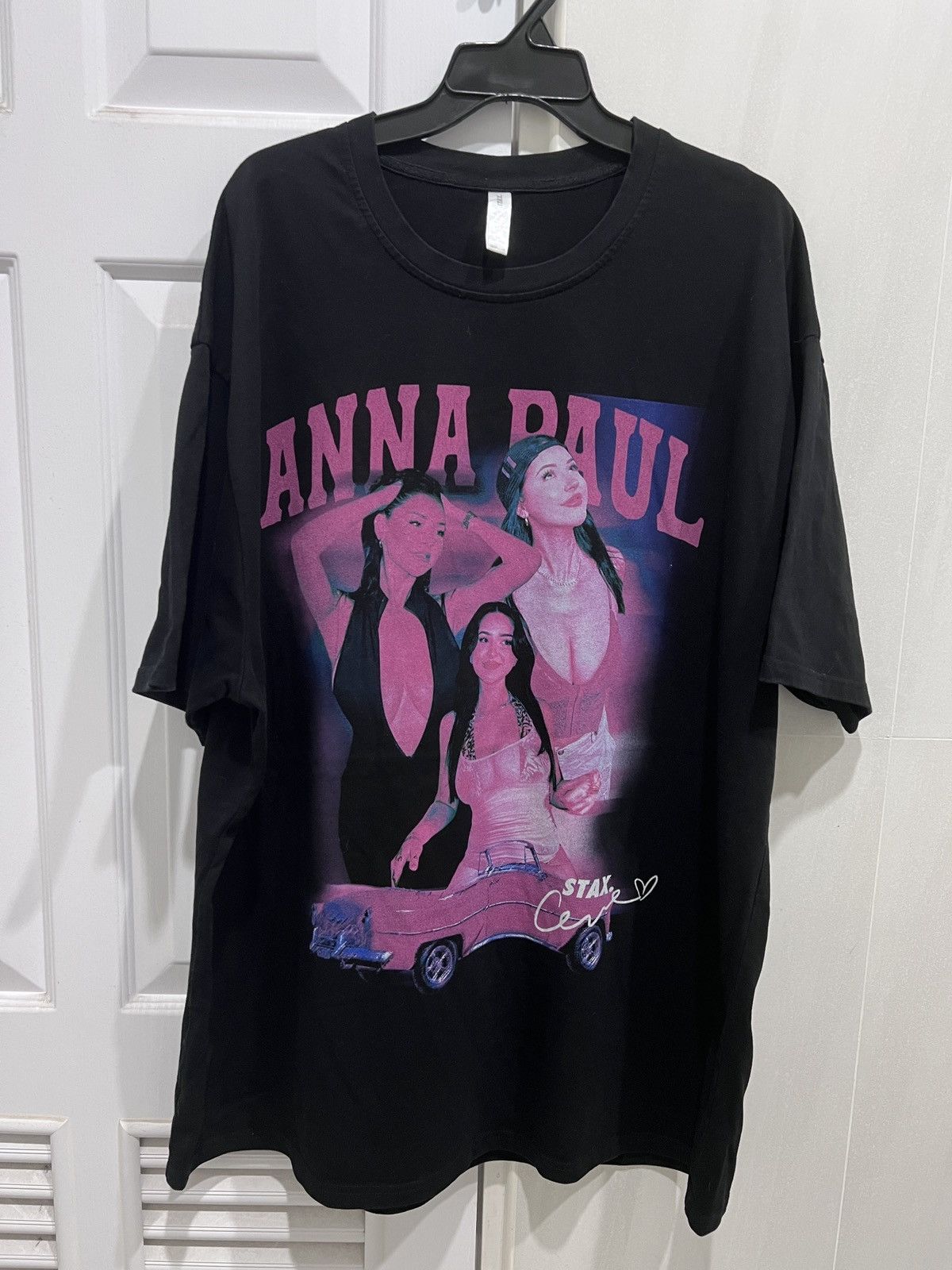 Hot Model Sex × Rap Tees Anna Paul x Stax collaboration Tee 4XL Oversized Size US XXL / EU 58 / 5 - 1 Thumbnail