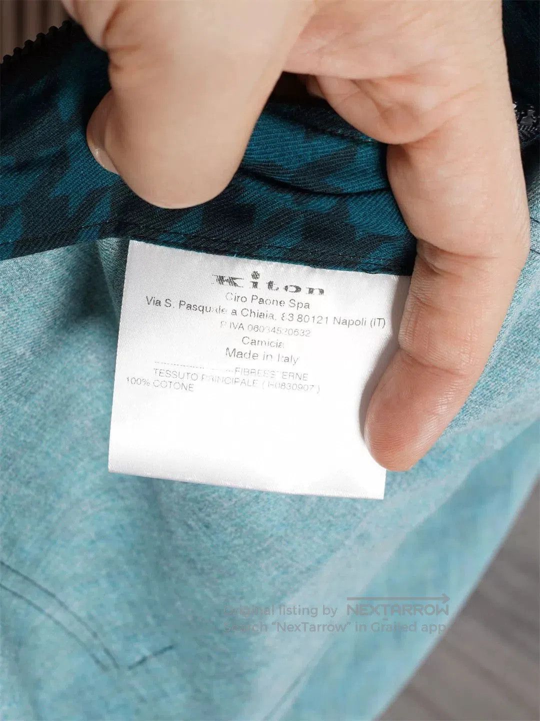 Kiton Kiton Hooded Cotton Jacket Sale. Size US M / EU 48-50 / 2 - 9 Thumbnail