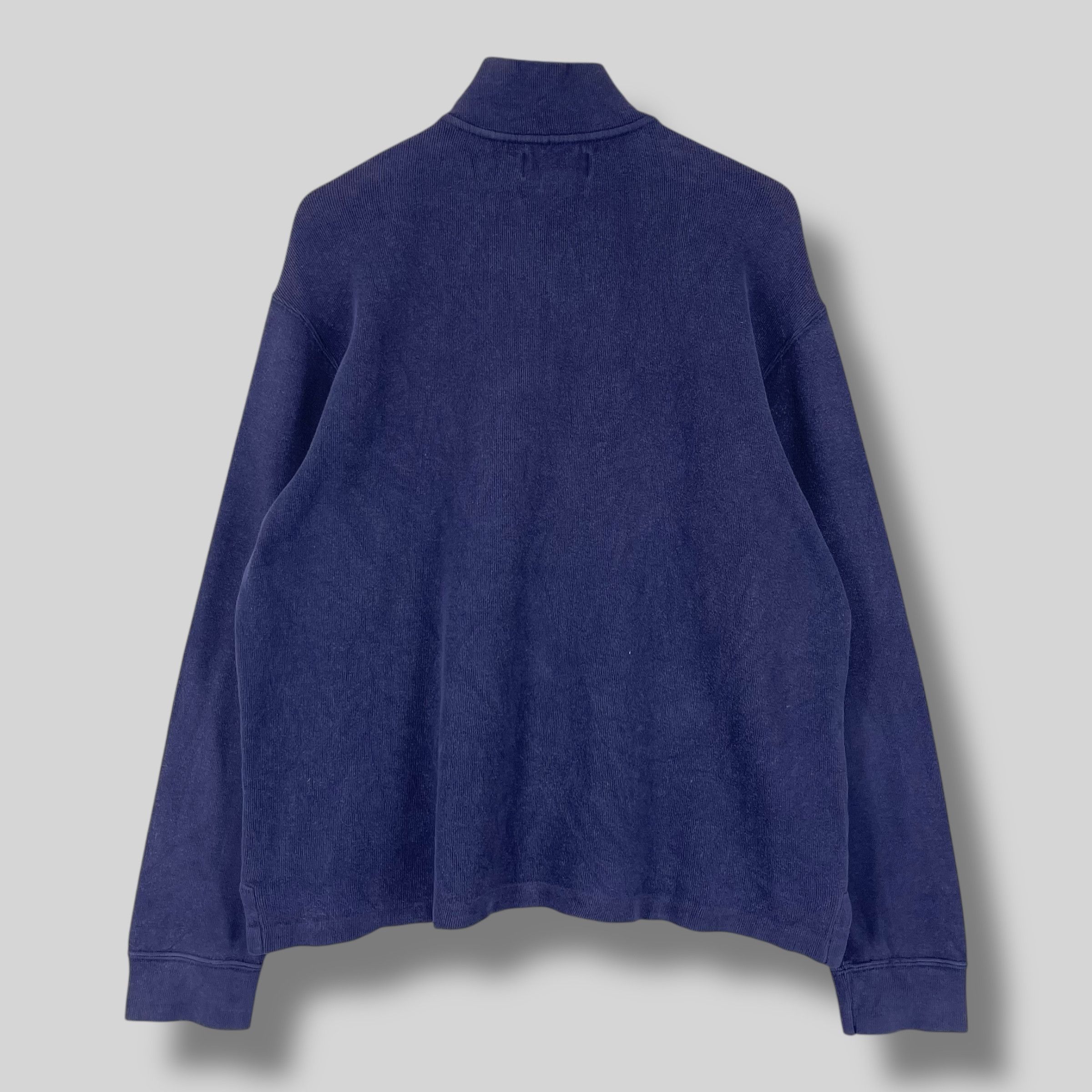 Polo Ralph Lauren Vintage 90s POLO RALPH LAUREN Half Zipper Sweatshirt Size US L / EU 52-54 / 3 - 6 Thumbnail