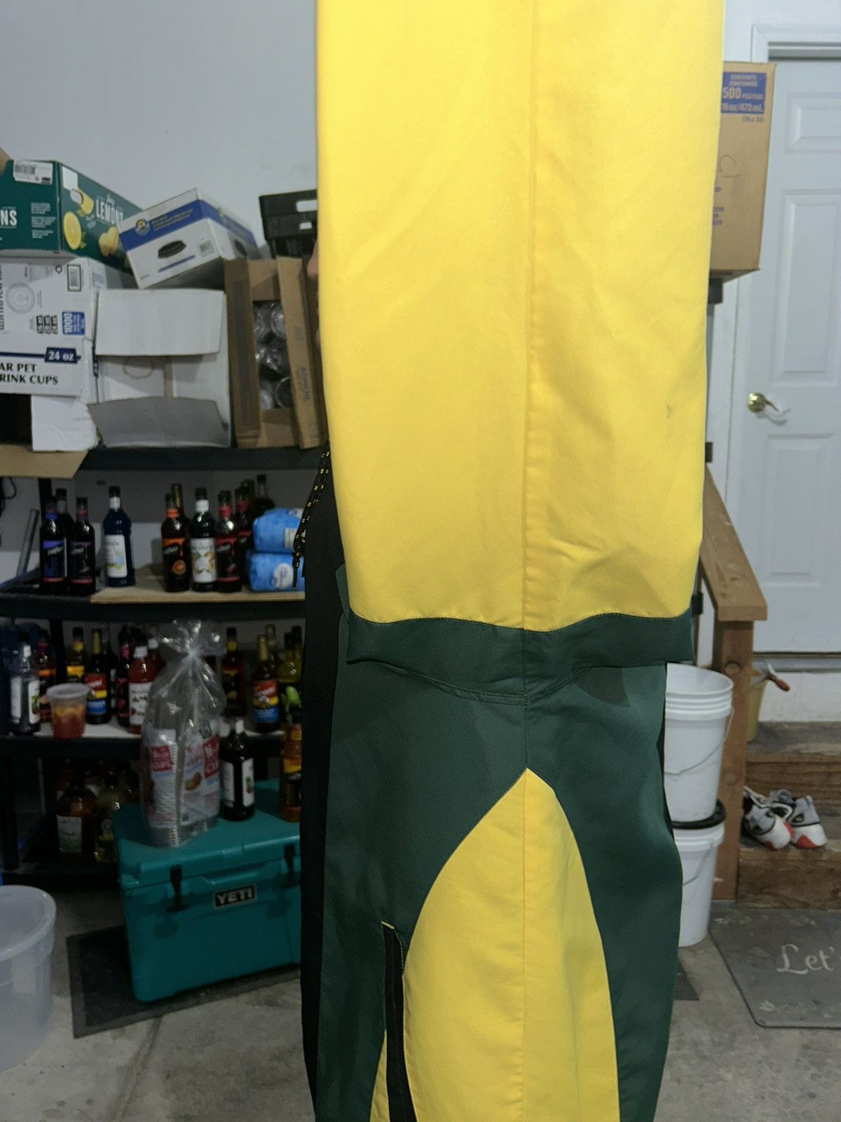 Empyre black, yellow and green wind breaker Size US L / EU 52-54 / 3 - 8 Thumbnail