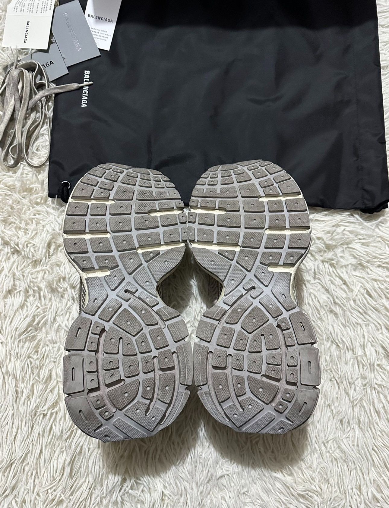 Balenciaga Balenciaga Grey/ Silver 3XL Sz.45 Size US 12 / EU 45 - 5 Thumbnail