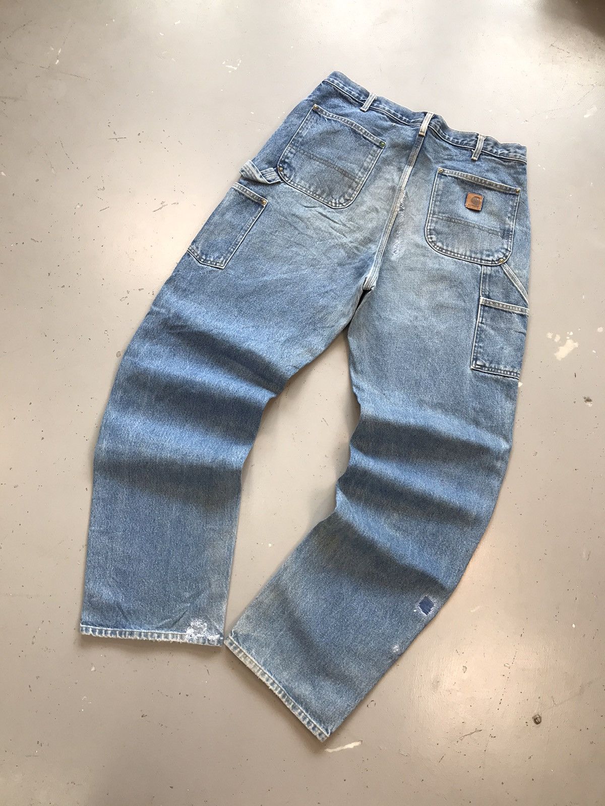 Carhartt Vintage Carhartt B73 DST Double knee denim Size US 36 / EU 52 - 6 Thumbnail