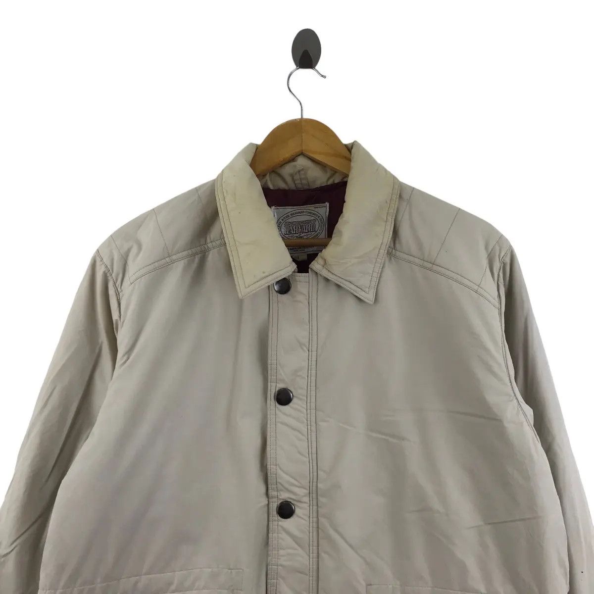 Other Vintage THE HARVARD COMPANY Light Puffer Trench Coat Size US L / EU 52-54 / 3 - 5 Thumbnail