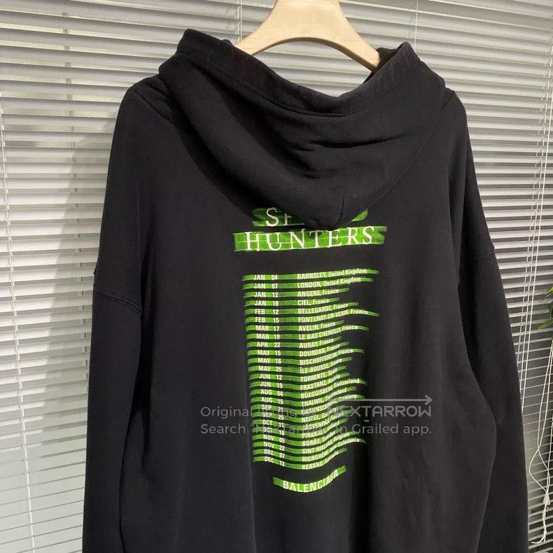 Balenciaga Balenciaga Hooded sweatshirt Size US XS / EU 42 / 0 - 4 Thumbnail