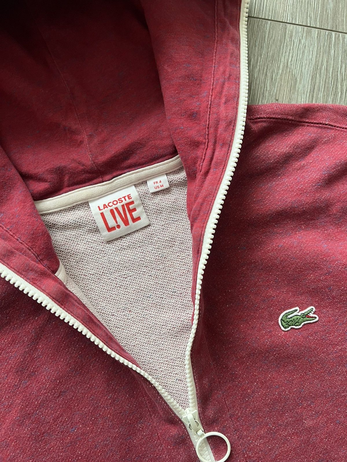Lacoste Lacoste Live Zip Hoodie Y2K Size US M / EU 48-50 / 2 - 9 Thumbnail