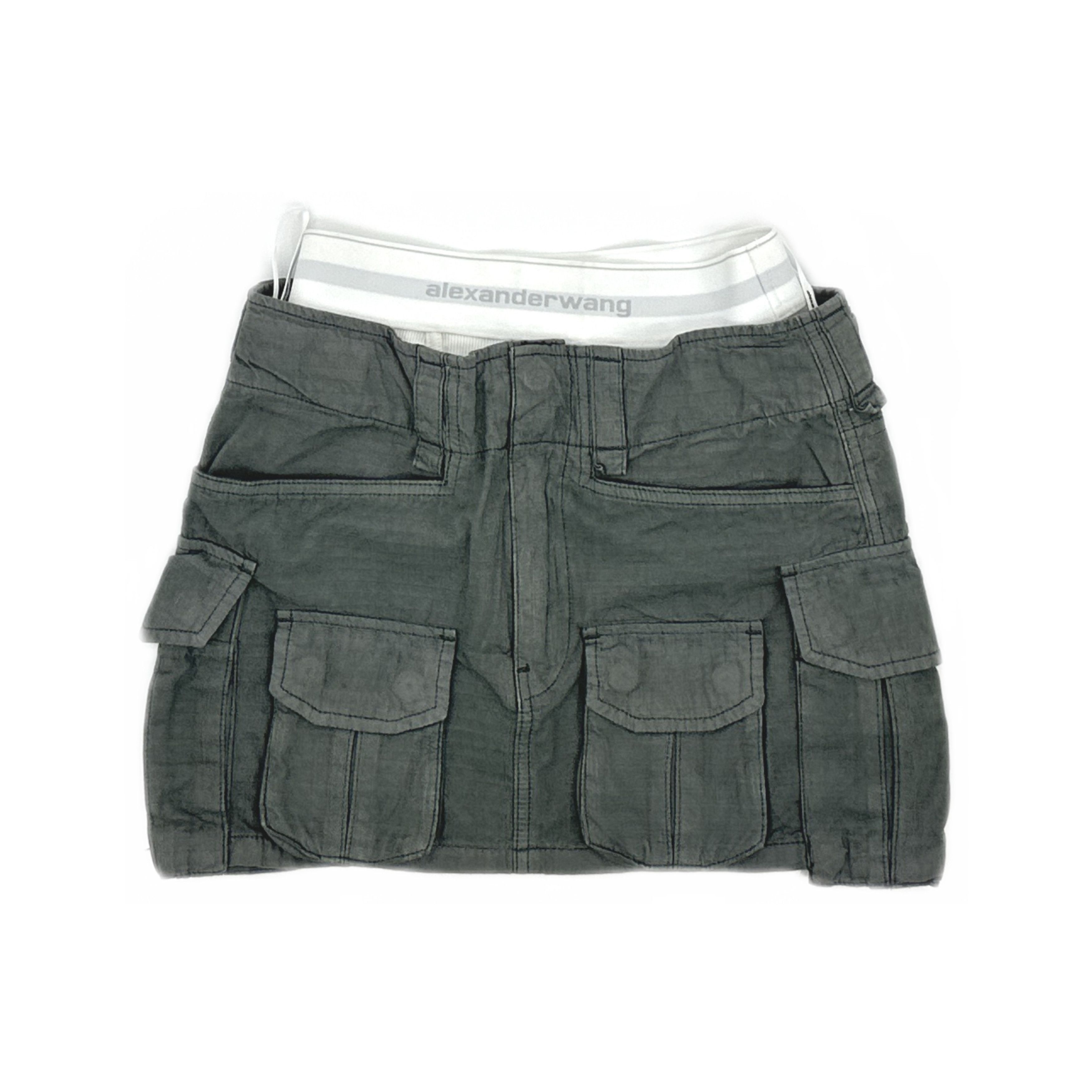 Alexander Wang Alexander Wang Cargo Mini Skirt Size 25 Size 25" / US 0 / IT 36 - 1 Thumbnail