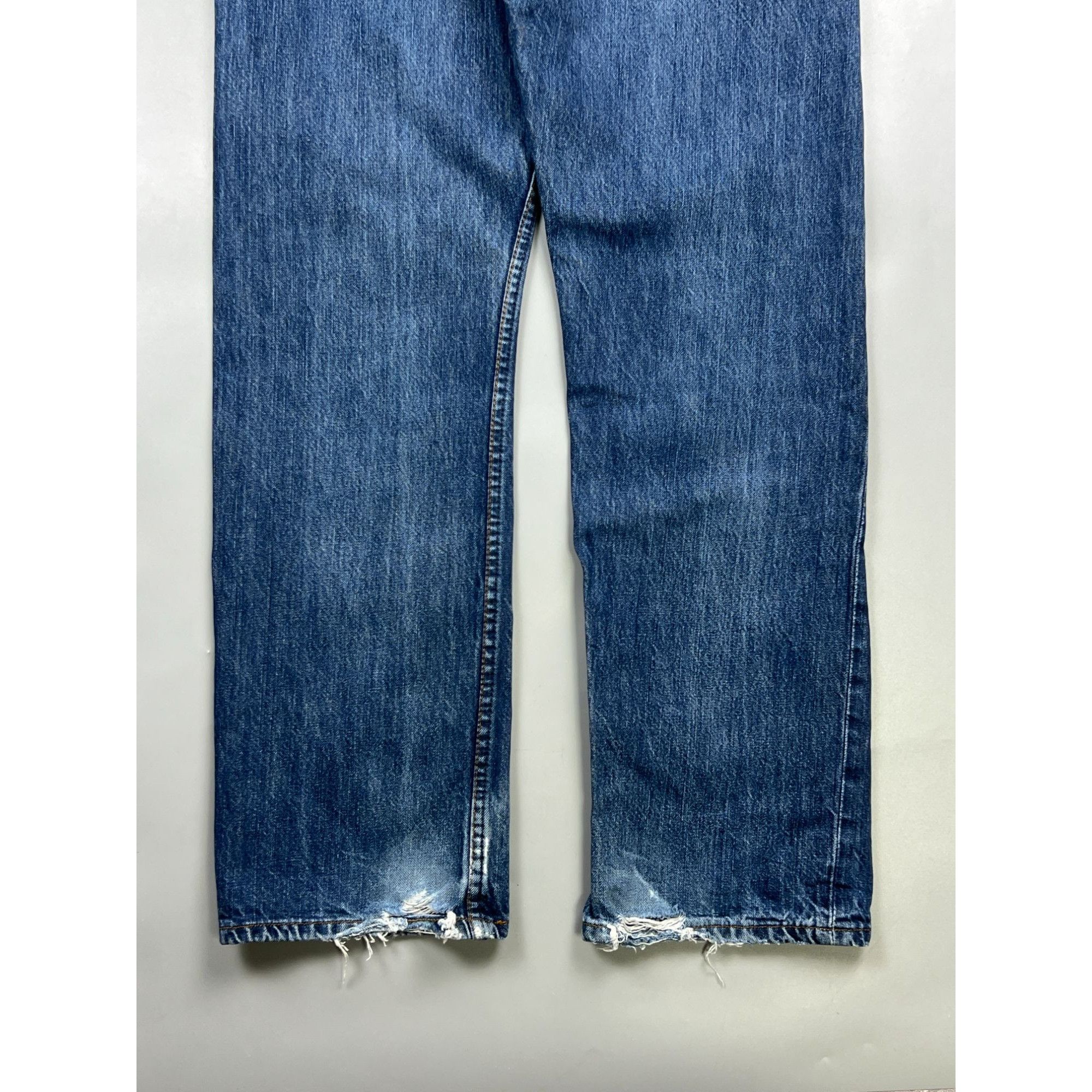 Levi's Levi’s 501 Distressed Denim Jeans Pants (Y0926) Size US 34 / EU 50 - 12 Thumbnail