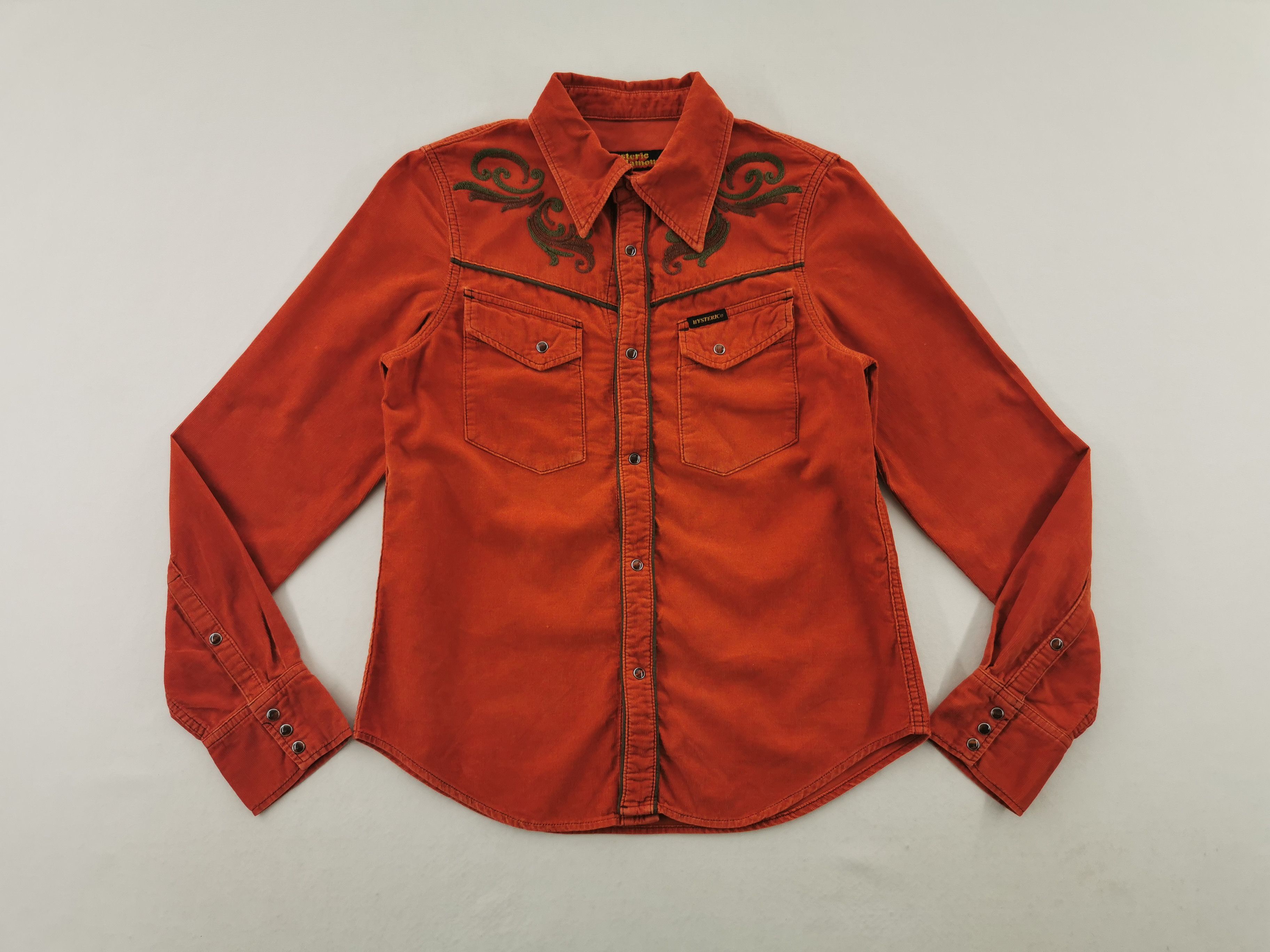 Hysteric Glamour Vintage 90's Hysteric Glamour Corduroy Button Made In Japan Size S / US 4 / IT 40 - 1 Thumbnail