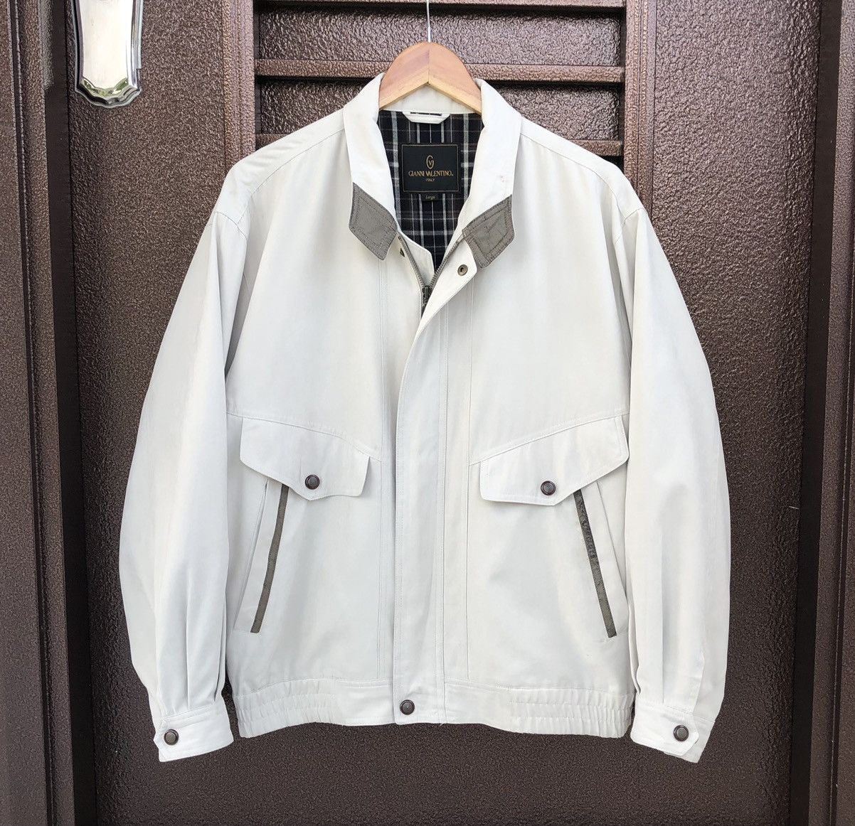 Gianni Valentino Vintage Gianni Valentino Velvet Bomber Jacket Size US L / EU 52-54 / 3 - 2 Thumbnail