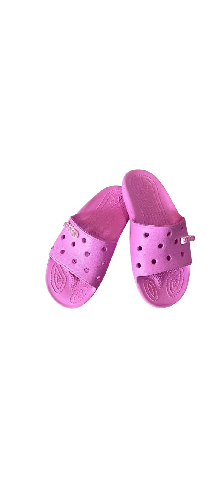 Crocs Crocs Women’s Size 5 Slip On Slides Pink Size US 5 / IT 35 - 1 Thumbnail