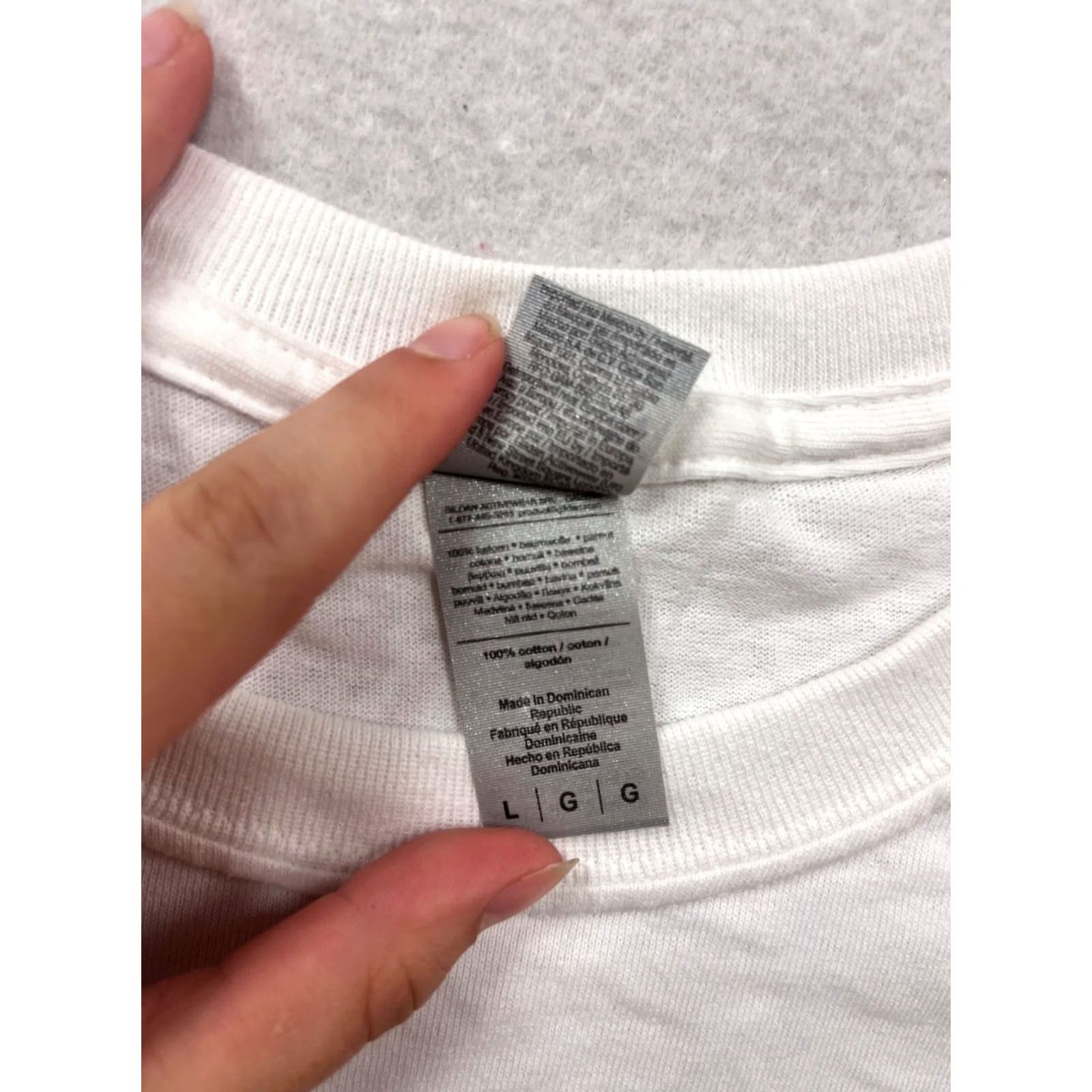 Gildan Gildan Shirt Mens L White Aspen Snowmass Heavy Cotton 393A Size US L / EU 52-54 / 3 - 4 Thumbnail