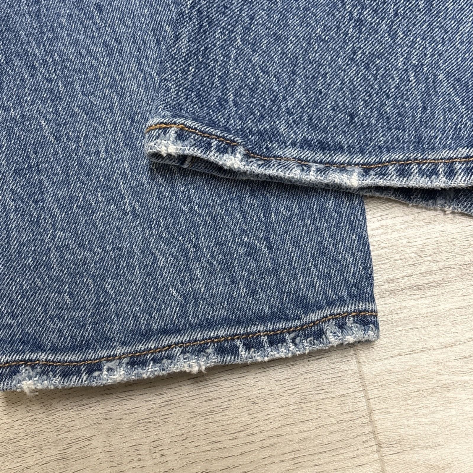 Levi's Levis Premium Wedgie Jeans Womens 25 Big E Hi Rise Tapered L Size 25" / US 0 / IT 36 - 6 Thumbnail