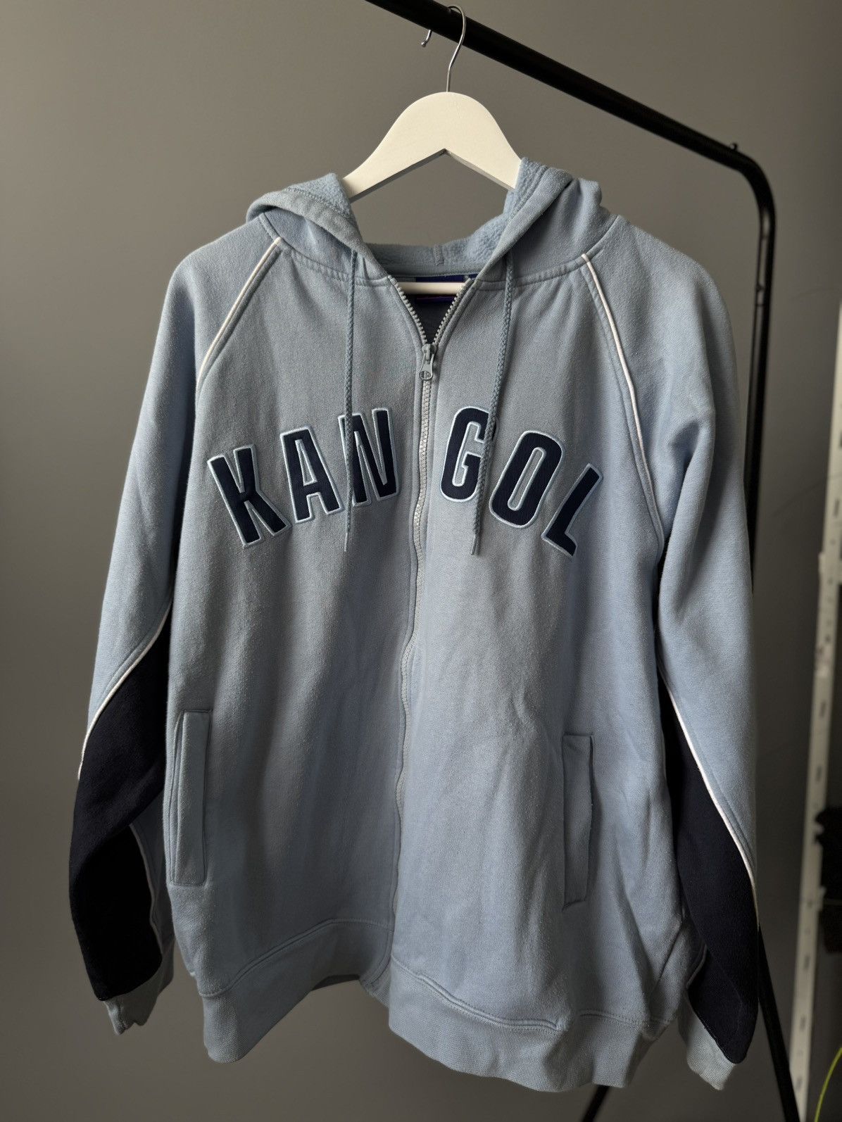 Kangol Kangol zip hoodei big logo Size US L / EU 52-54 / 3 - 1 Thumbnail