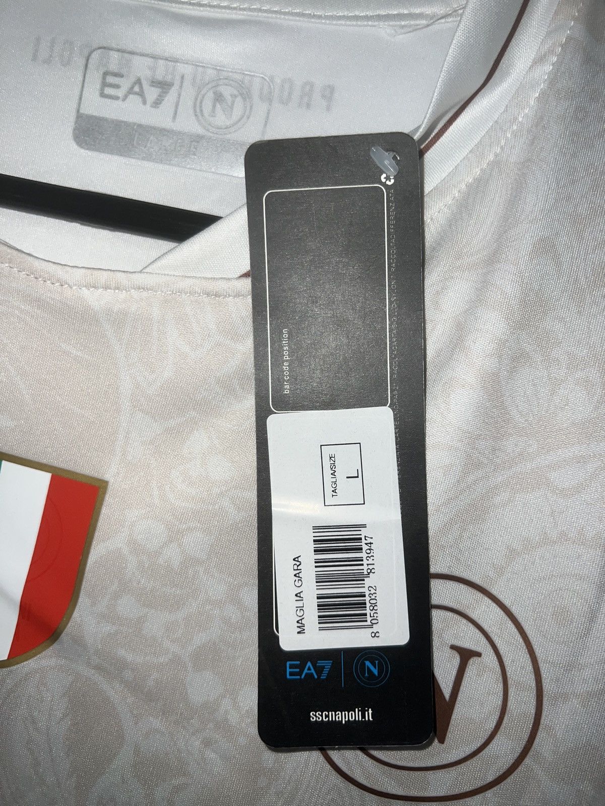 Other Napoli De bruyne 11# Away Replica Soccer Jersey 2025/26 Size US L / EU 52-54 / 3 - 10 Thumbnail