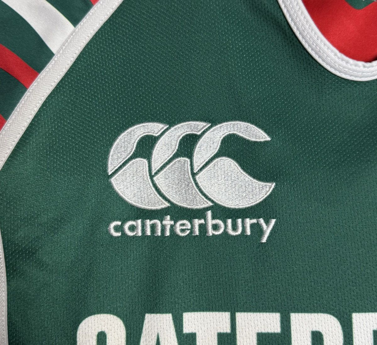 Canterbury of New Zealand Leicester Tigers 2012 2013 Rugby Shirt Jersey Canterbury Size US L / EU 52-54 / 3 - 8 Thumbnail