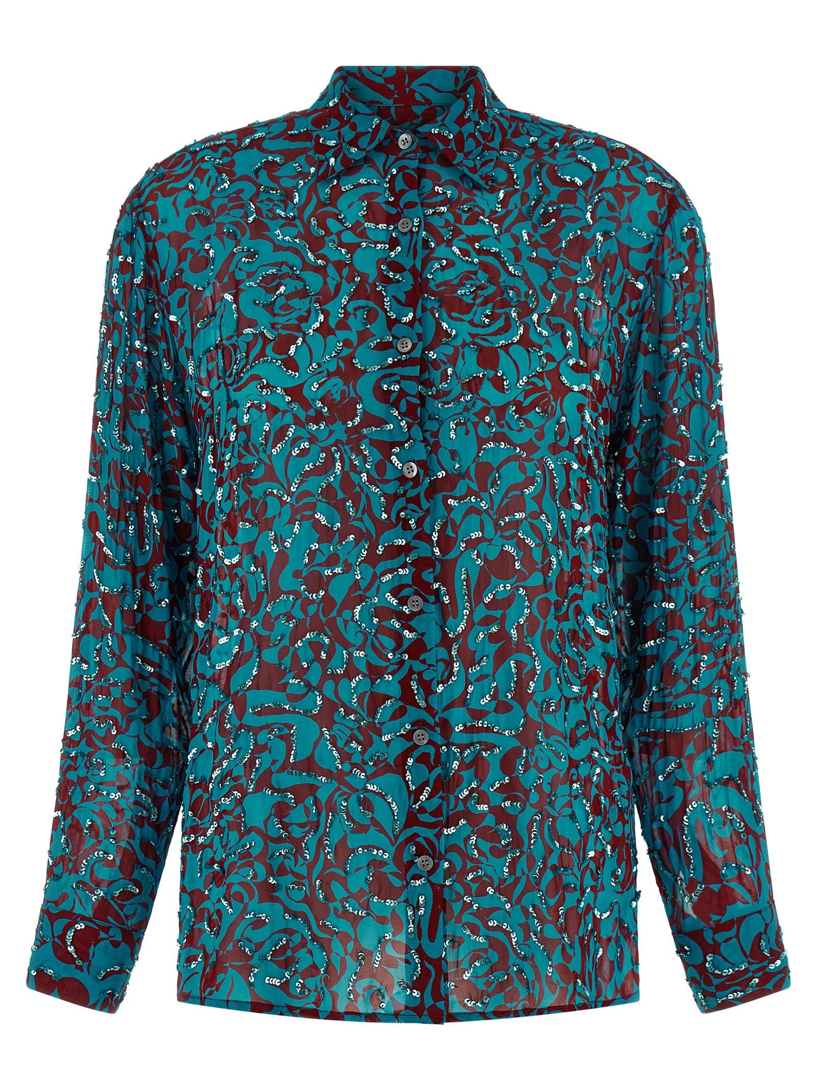 Dries Van Noten 'Clavelly' shirt Size S / US 4 / IT 40 - 1 Thumbnail