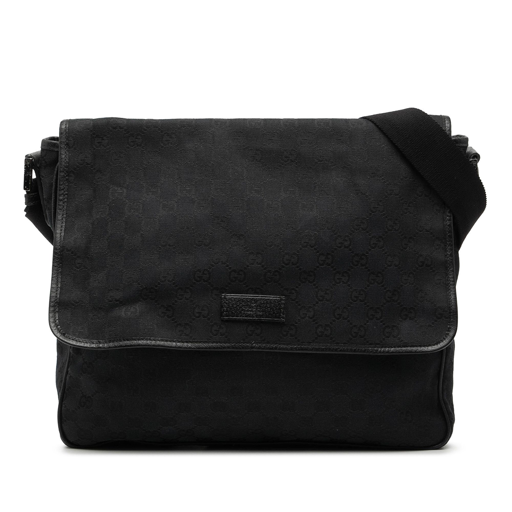 Gucci Gucci GG Canvas Flap Messenger Bag Size ONE SIZE - 1 Thumbnail