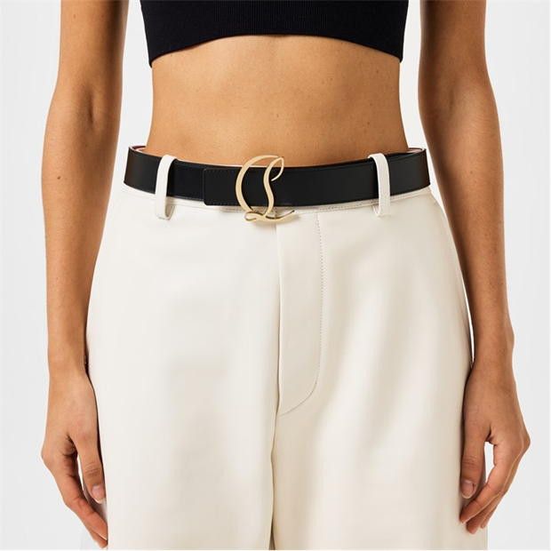 Christian Louboutin Cl Logo Belt Size ONE SIZE - 2 Thumbnail