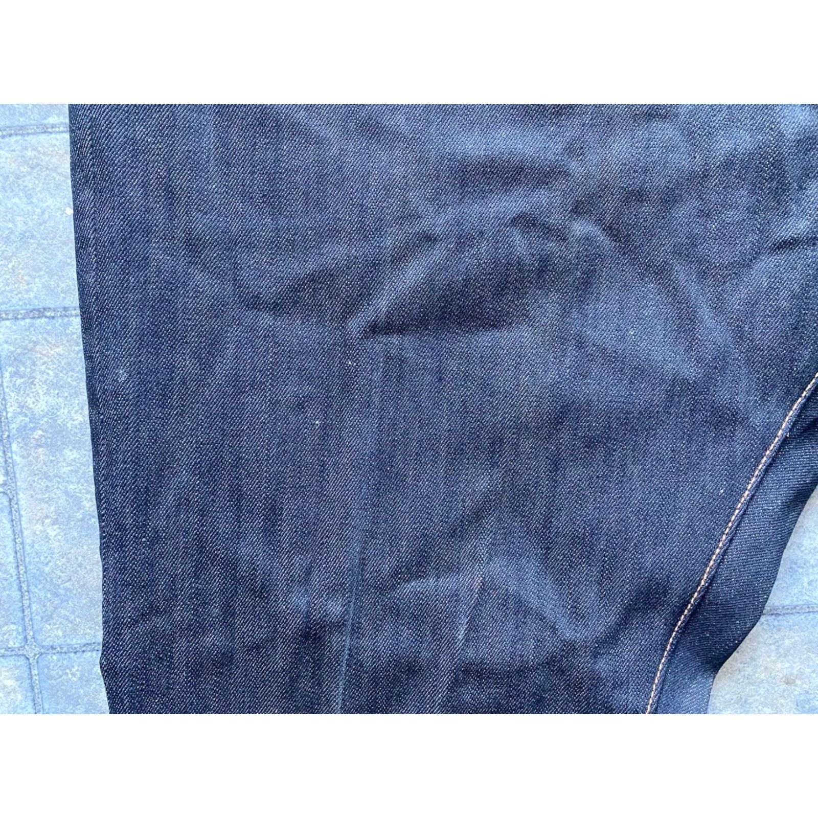 Ed Hardy Ed Hardy Jeans Mens 38x34 Regular 2009 Blue Cotton Spandex Button Closure Straight Jeans Pants Size US 38 / EU 54 - 6 Thumbnail
