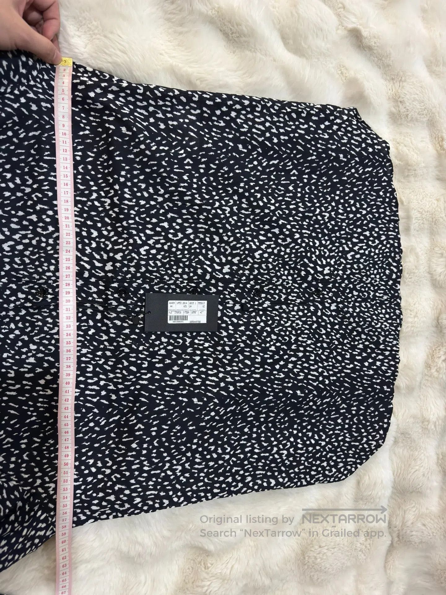 Saint Laurent Paris Saint Laurent Paris size 41 First-Year Leopard Print Shirt Size US S / EU 44-46 / 1 - 8 Thumbnail