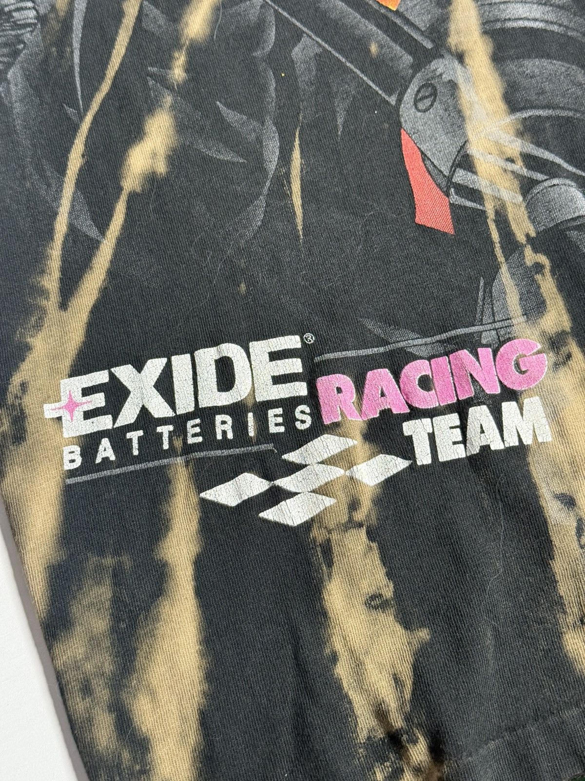 Vintage VINTAGE 1990’s SS Nascar Tee "Bleached" [L] PREOWNED Size US L / EU 52-54 / 3 - 4 Thumbnail