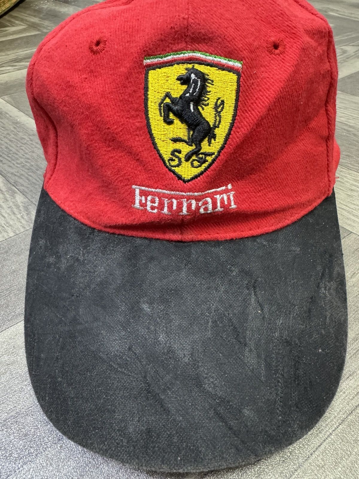 Ferrari × Vintage Vintage Ferrari Cap Size ONE SIZE - 2 Thumbnail