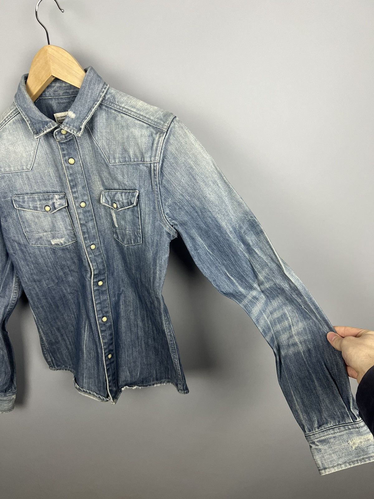 Allsaints Allsaints Denim jeans Shirt Size US XS / EU 42 / 0 - 5 Thumbnail
